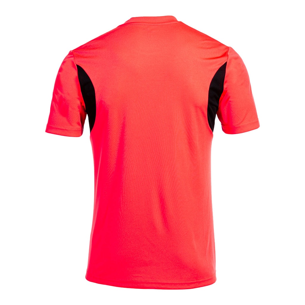 Jnr 24/25 GCFC Training Shirt Fluor Coral|Black
