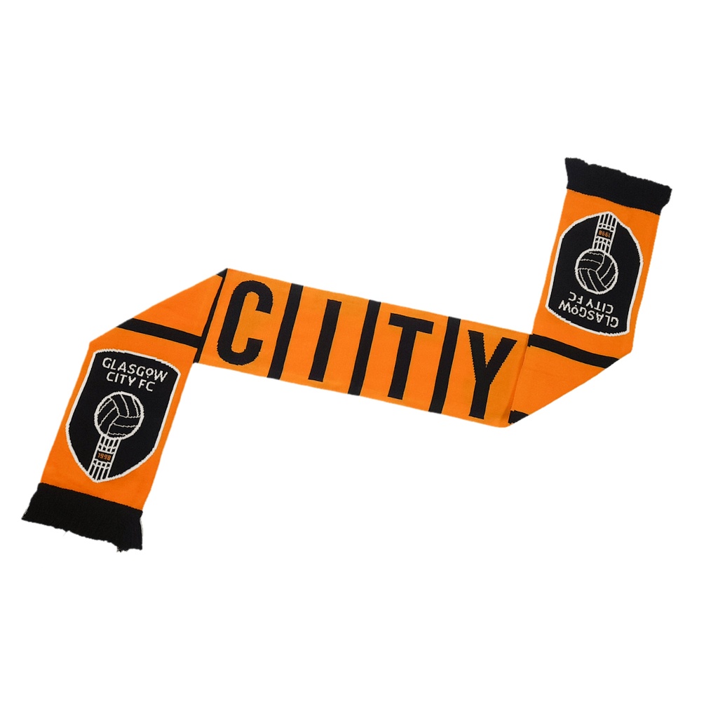 GCFC City Scarf Orange|Black