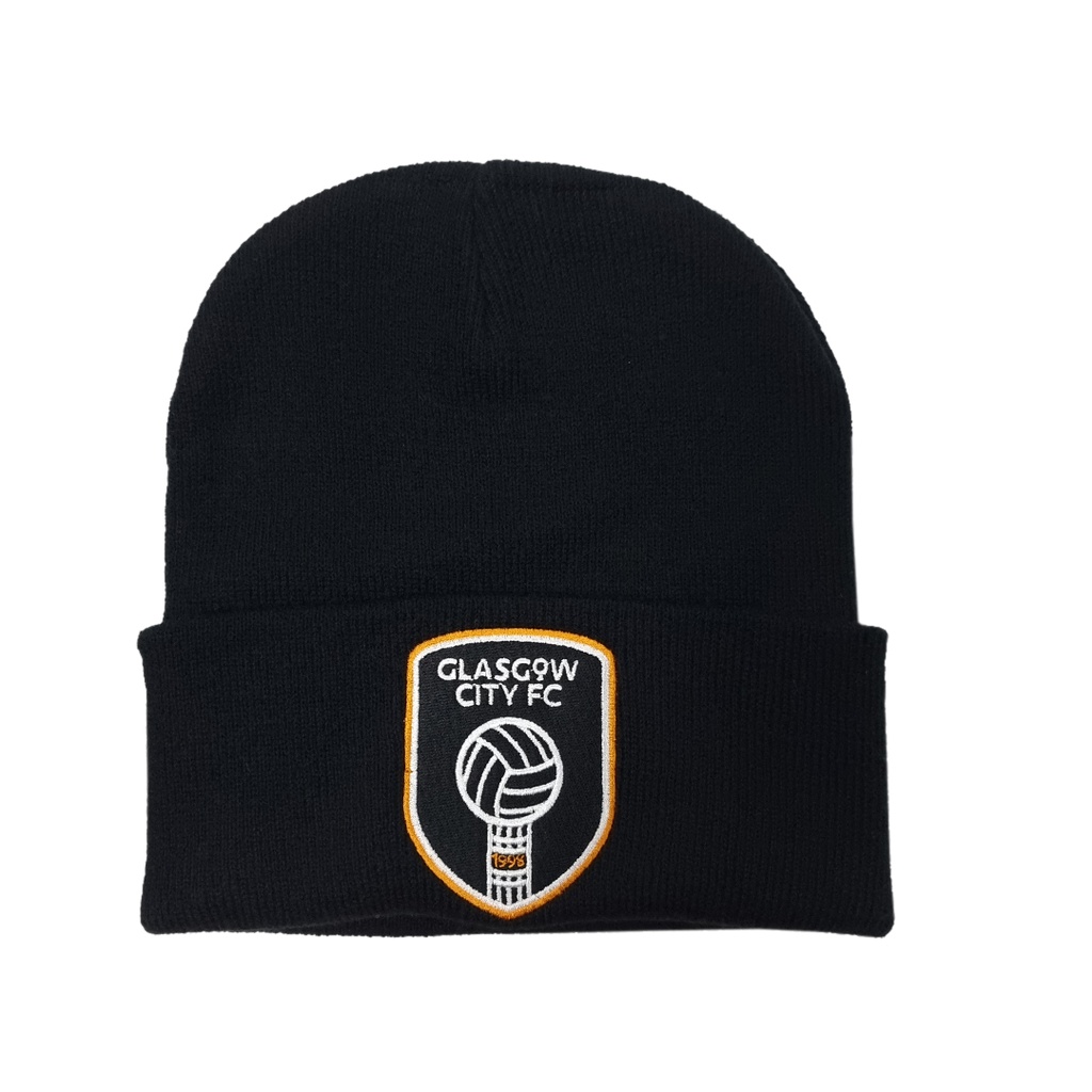 GCFC Cuffed Beanie Black