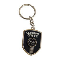 [GCFC-0063-298-018] GCFC Club Badge Metal Keyring